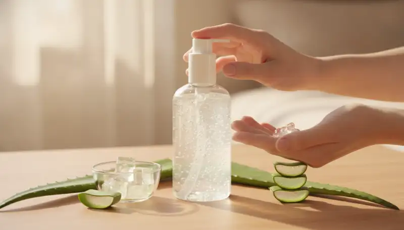 Aloe Vera Gleitgel: Sanfte Berührung