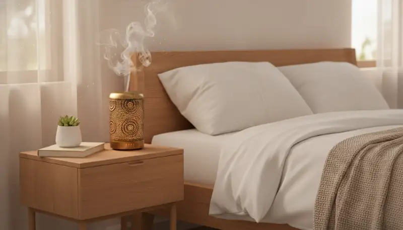 Zeitlose Eleganz trifft auf sinnliche Aromen: Ihr persönlicher Wohlfühl-Moment mit dem Metall Aroma Diffuser