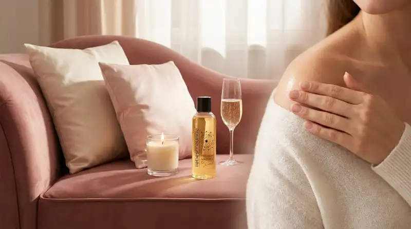 Sinnliche Berührung: Erotische Massageöle